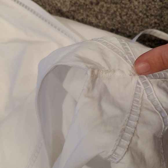 Theory Women Ladder Eyelet Sleeveless Midi Dress sz 6 - Picture 9 of 13